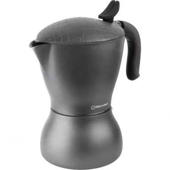 Гейзерная кофеварка 9 чашек RONDELL ESCURION GREY INDUCTION