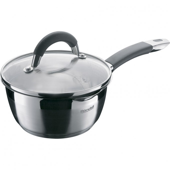 Ковш с крышкой RONDELL FLAMME 16 см, 1,3 л RDS-026