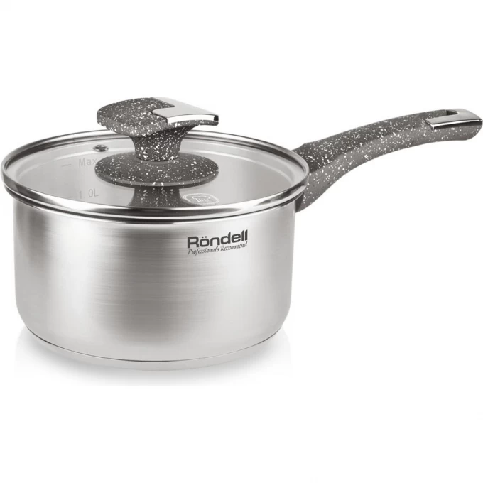 Ковш с крышкой RONDELL MARMARA 16 см, 1,4 л RDS-996
