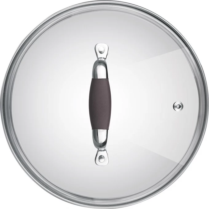 Крышка стеклянная 24 см RONDELL MOCCO RDA-533 Крышка стеклянная 24 см RONDELL MOCCO RDA-533